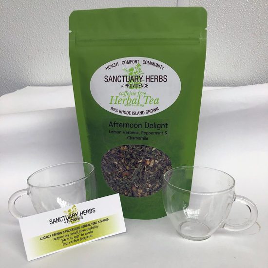 Afternoon Delight: peppermint, lemon verbena, chamomile