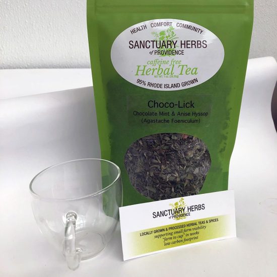 Choco-Lick: chocolate mint & anise hyssop (agastache)