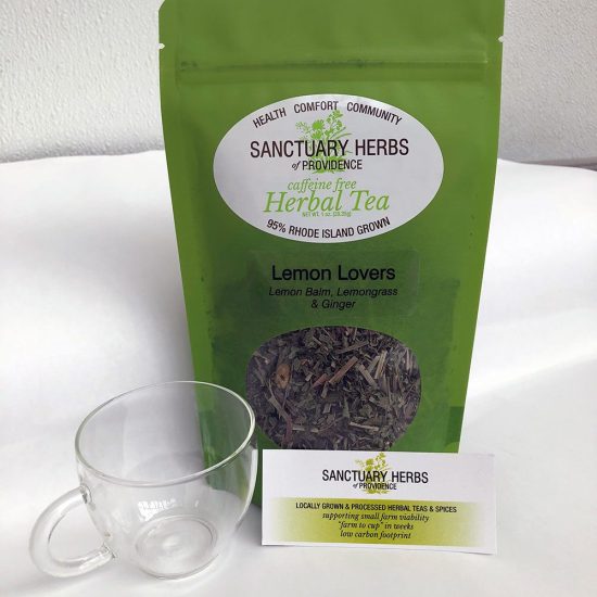 Lemon Lovers: lemon balm, lemongrass, ginger