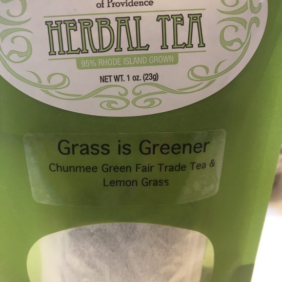 Grass is Greener: Chun Mee green tea & lemongrass