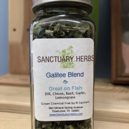 Galilee Blend: chives, dill, basil, garlic, lemongrass
